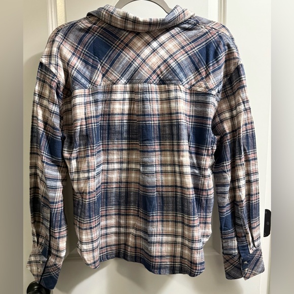 Scotch & Soda Amsterdam Women’s Plaid Flannel Shirt size Small NWT - Picture 4 of 4